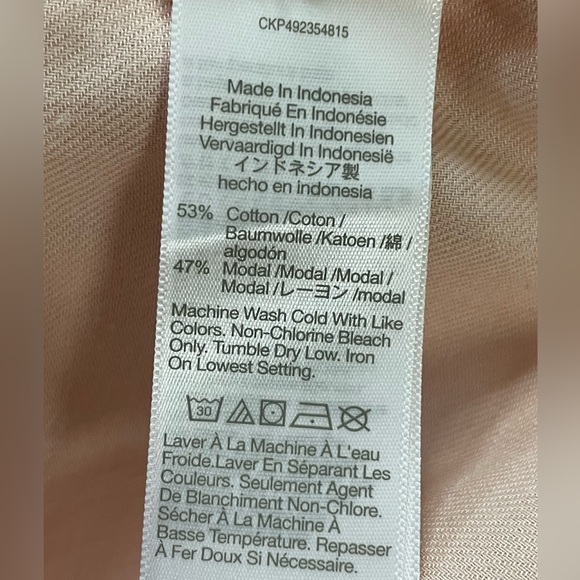 Madewell flannel dolmen sleeve button down shirt - Picture 11 of 13